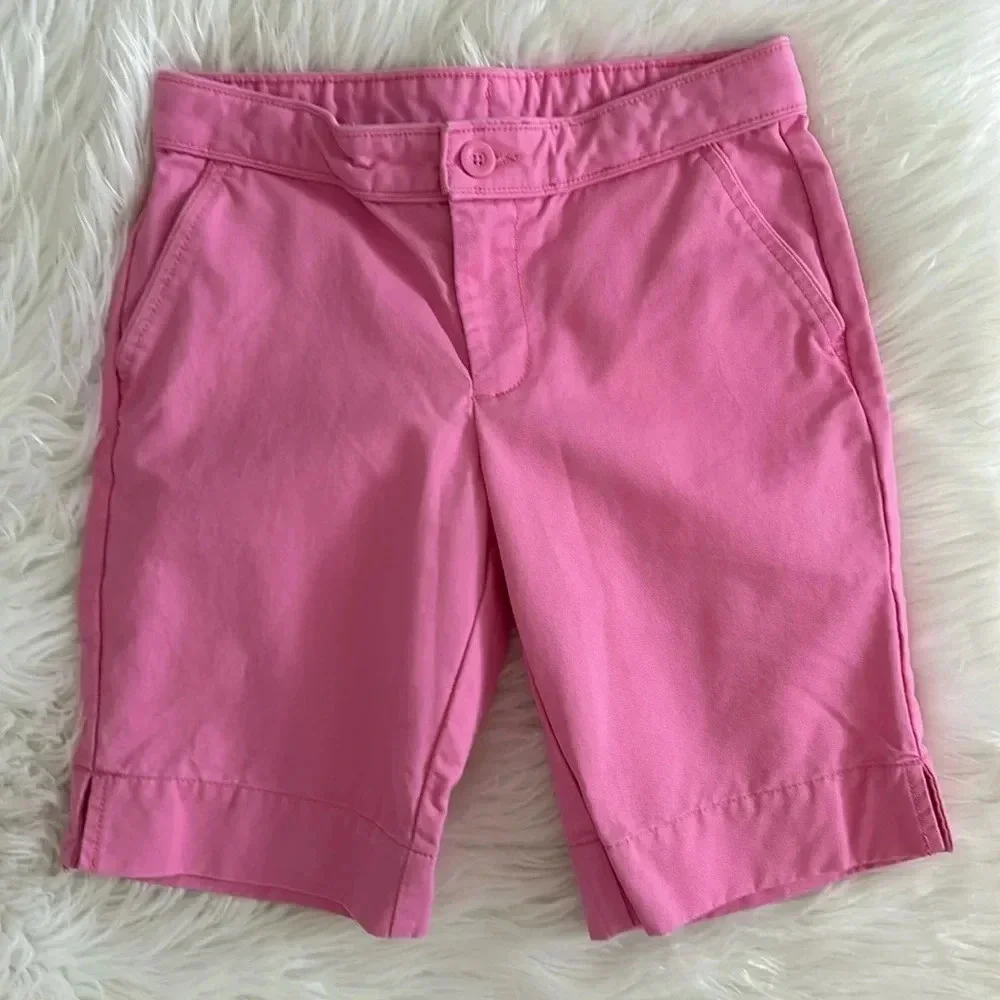 Gap Bermuda girls shorts size 10 pink cotton
